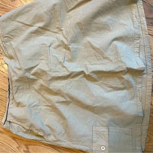 Skort tan colored size large new with tags 100 percent cotton